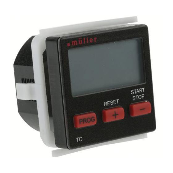 Muller TC 14.21 Operating Instructions