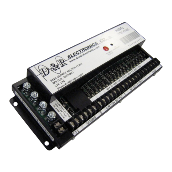 User Manuals: D&R ELECTRONICS PDU42WB Distribution Unit