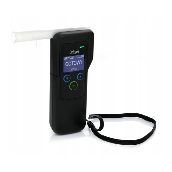Dräger Alcotest 5820 Instructions For Use Manual