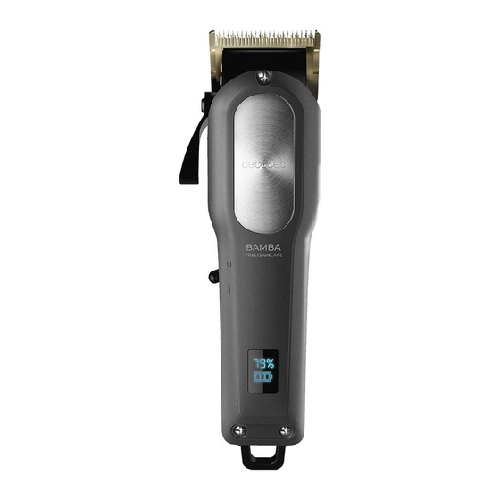 cecotec Bamba PrecisionCare ProClipper Titanium Go Instruction Manual