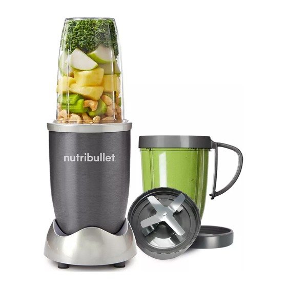 NUTRIBULLET Original 600 Series User Manual
