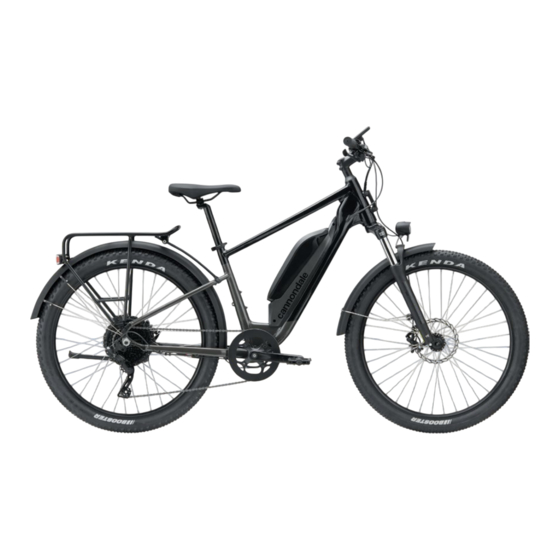 Cannondale Adventure Neo Allroad S 2023 Quick Start Manual
