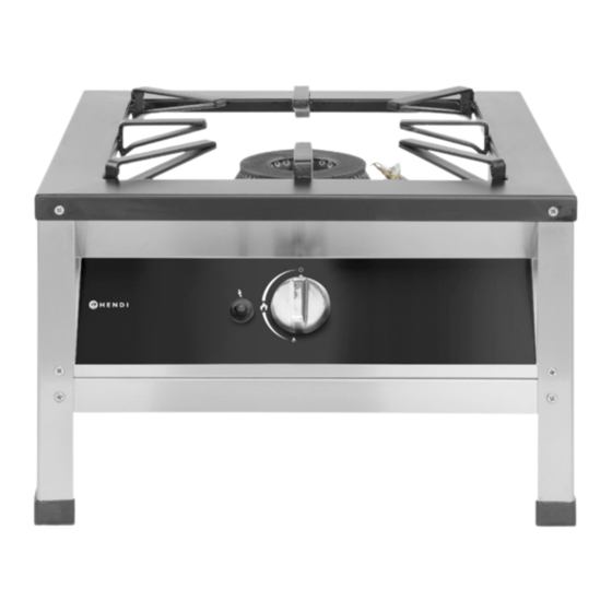 Hendi Hokker 147276 Manual