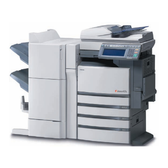 Toshiba e-STUDIO281c Service Manual
