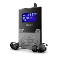 MAJORITY CB1A-DAB-BLK Petersfield User Manual