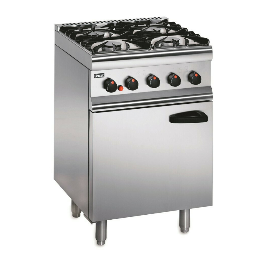 Lincat SLR9C Installation, Operating, Servicing And Conversion Instructions