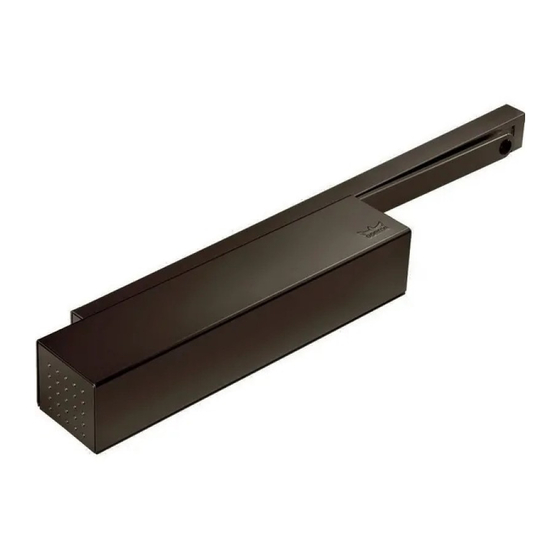 Dorma TS93 PT Installation Instructions Manual