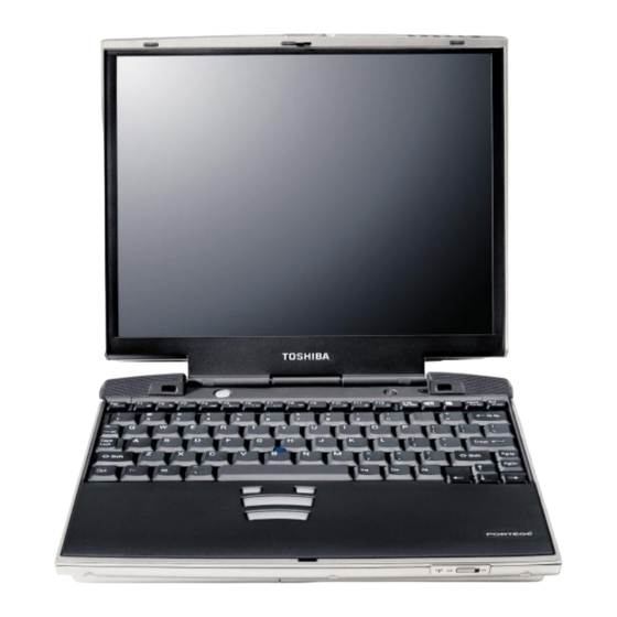 Toshiba Portege 4010 Specification Sheet