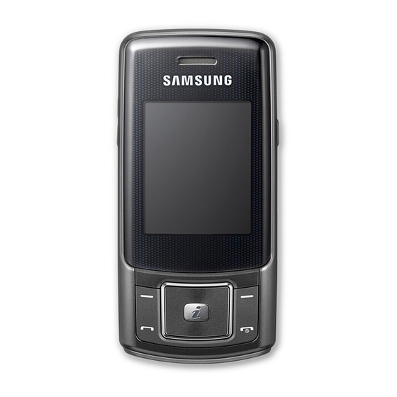 Samsung SGH-M620 User Manual