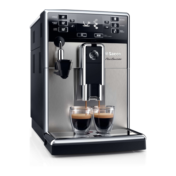 Philips Saeco PicoBaristo HD8924 Instruction Manual