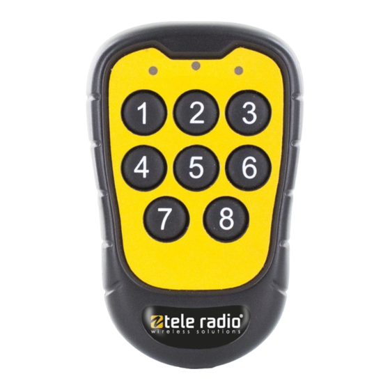 Tele Radio T7-14 User Instructions