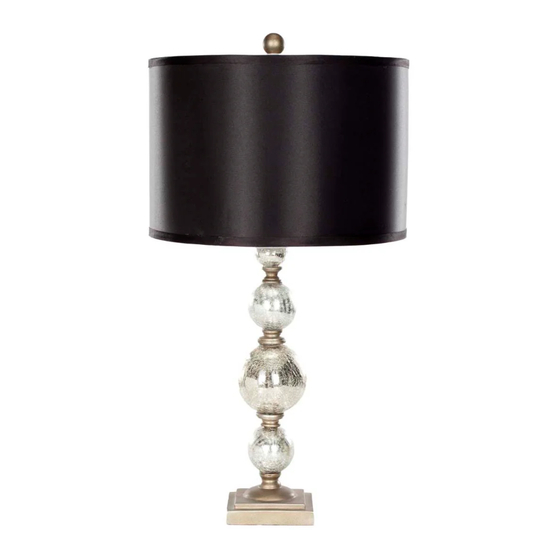 Safavieh Lighting NETTIE MERCURY LIT4060A Manual