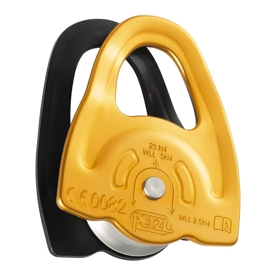 Petzl Mini Technical Notice