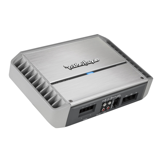 Rockford Fosgate PM500X1BD Manual