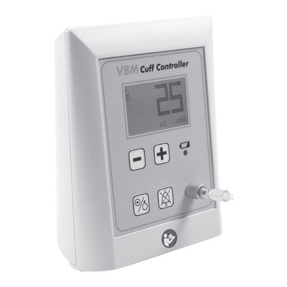 VBM Medizintechnik Cuff Controller Instructions For Use And Service Manual