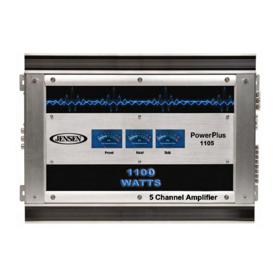 Audiovox POWER PLUS Manual