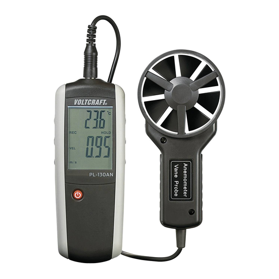 VOLTCRAFT PL-130 AN Manual