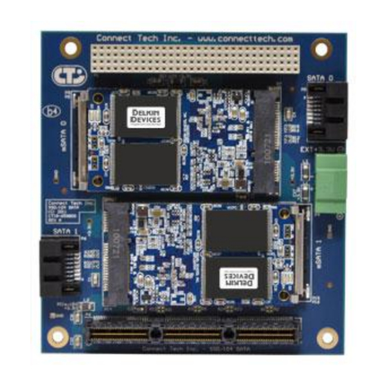 Connect Tech SSD/104 SATA User Manual