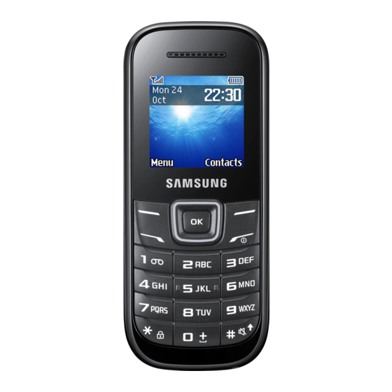 Samsung GT-E1200i User Manual