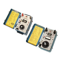 Megger MOM600A User Manual