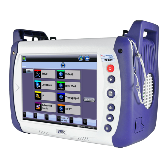 VeEX UX400 User Manual