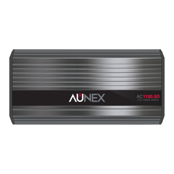 Aunex AC 5 Series Installation And Operation Manual