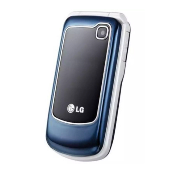 LG GB250 Quick Reference Manual