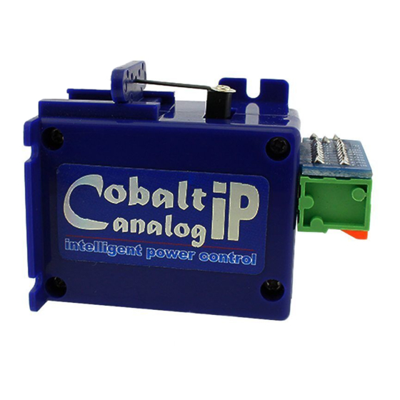 DCCconcepts Cobalt IP Analog Owner's Manual