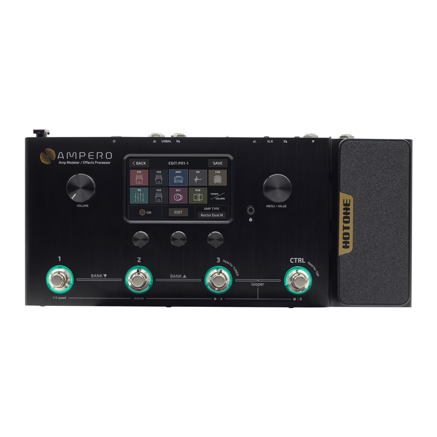 Hotone AMPERO User Manual