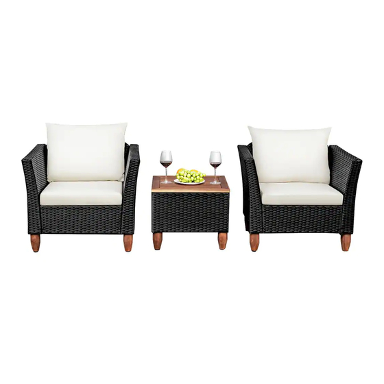 Costway WICKER HW66530-12 User Manual
