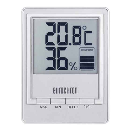 Eurochron ETH 8001 Operating Instructions Manual