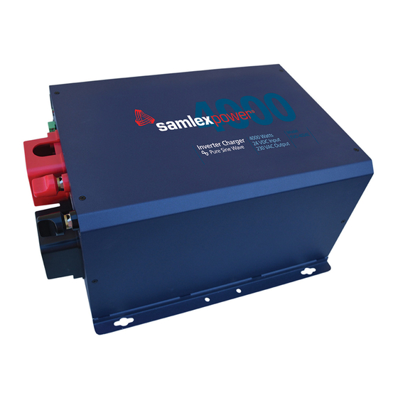 Samlexpower Evolution Series Quick Start Manual