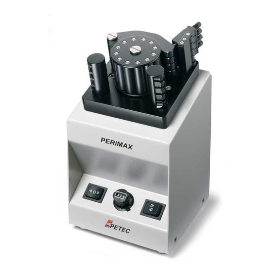 SPETEC Perimax 12 User Manual