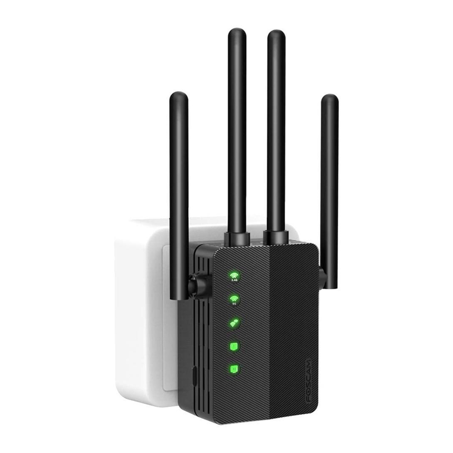 Foscam WD-R1200U - WiFi Extender SetUp Manual and SetUp Video