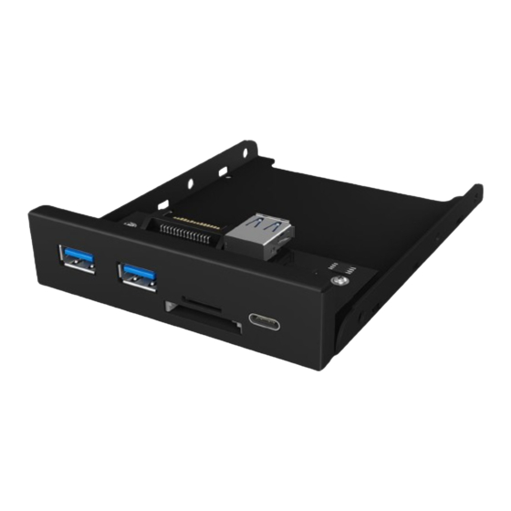 Icy Box IB-HUB1417-i3 Quick Installation Manual
