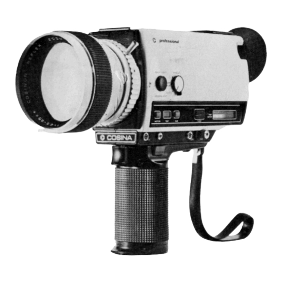 Cosina professional SUPER 8 Instruction Booklet