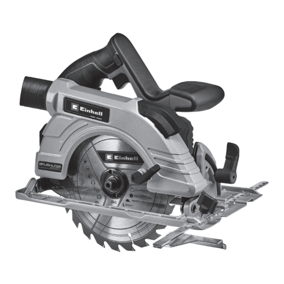 EINHELL TP-CS 18/190 Li BL Original Operating Instructions