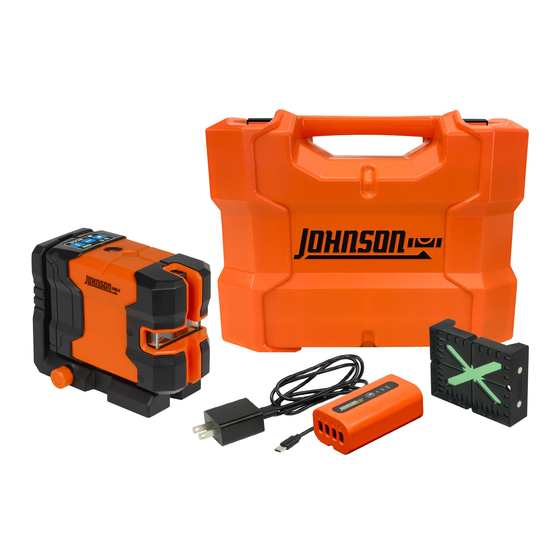 Johnson LEVEL UP GreenBrite JLD300-GN2D Quick Start Manual