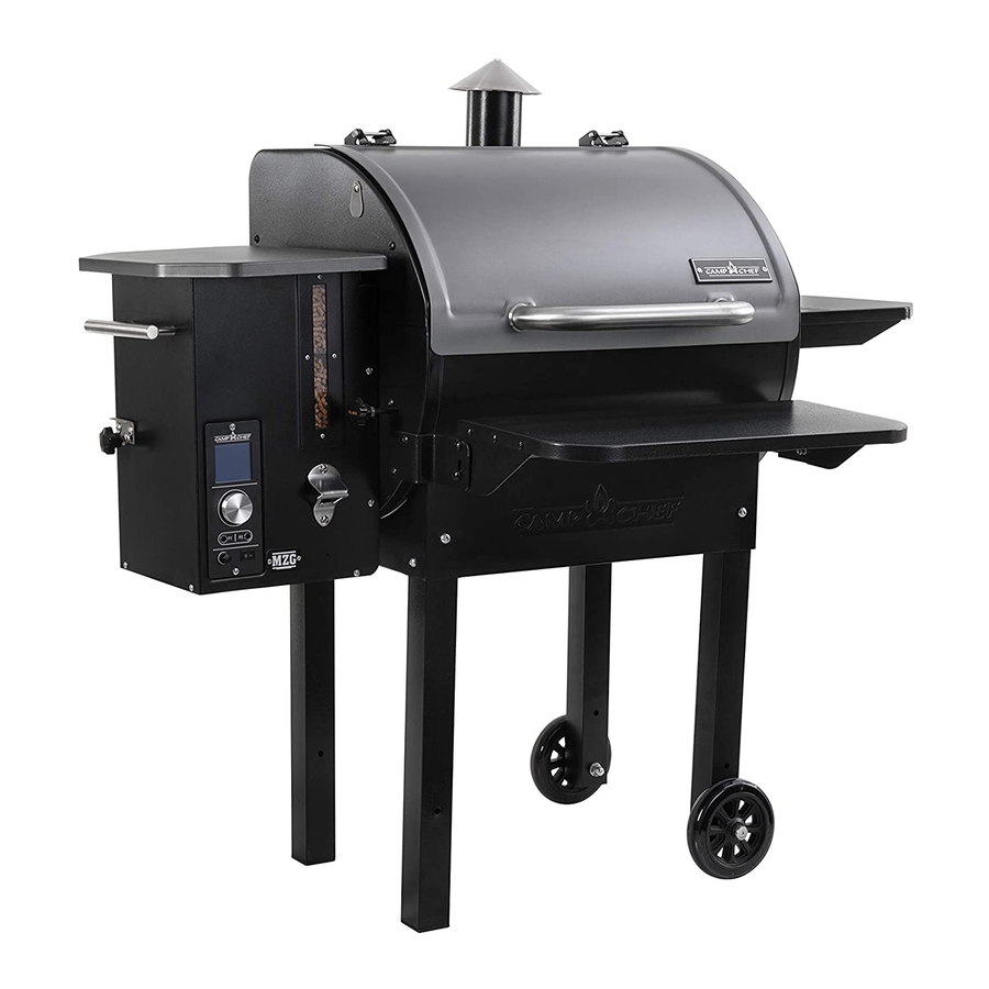 Camp Chef PG24MZG, PG24MZGC - PELLET GRILL AND SMOKER Manual