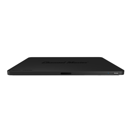 Channel Master DVR+ User Manual