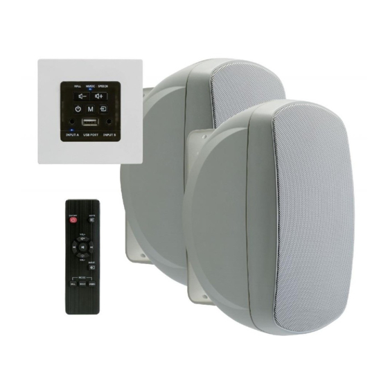 audiophony WALLAMP-USB User Manual