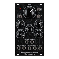 Erica Synths BBD DELAY/FLANGER Manual To Assembly