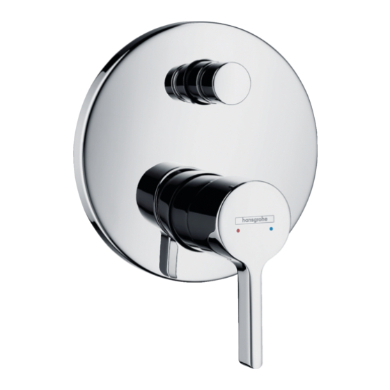 Hans Grohe PuraVida Instructions For Use/Assembly Instructions
