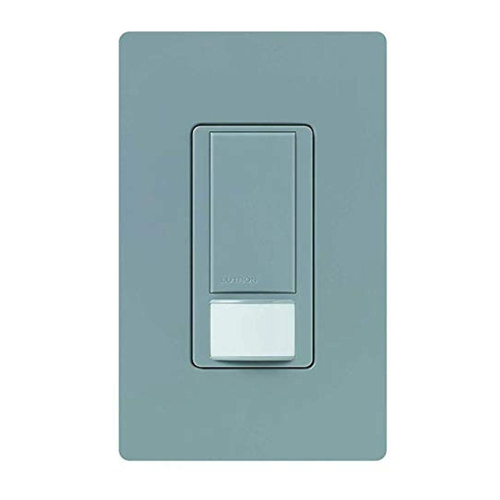 Lutron Electronics Maestro MS-OPS6M2U-DV Quick Manual