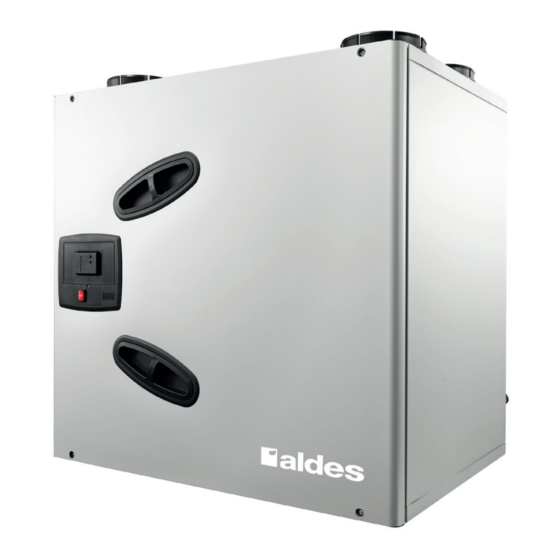 aldes Dee Fly Cube 550 Installation Instructions Manual