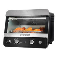 Black+Decker CrispnBake TOD6020B Use And Care Manual