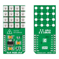 Mikroelektronika 4x4 RGB click Quick Start Manual