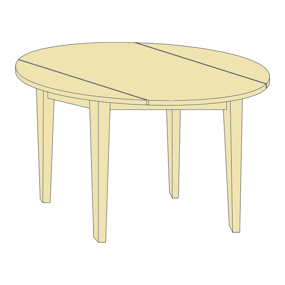 Furniture of America CM3326RT Assembly Instructions Manual