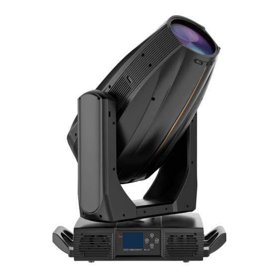 GTD -1400 II PROFILE User Manual