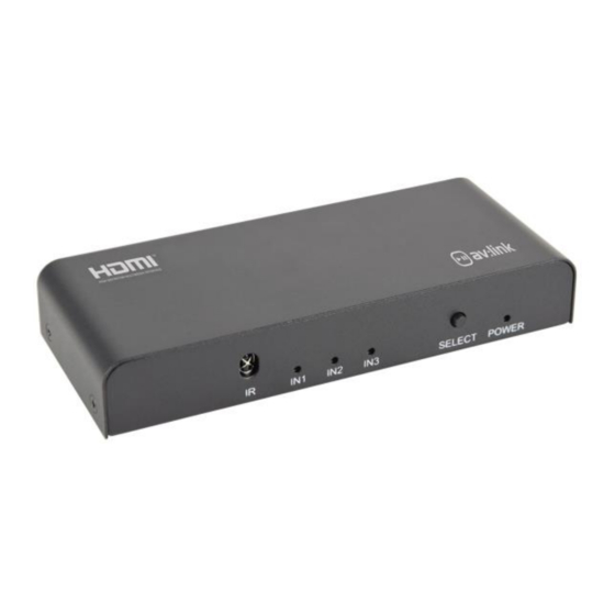 AV Link 128.822UK User Manual
